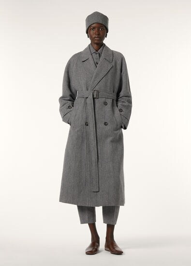 FOSTER DB COAT LINEN WISH CASH RAIN A.F.