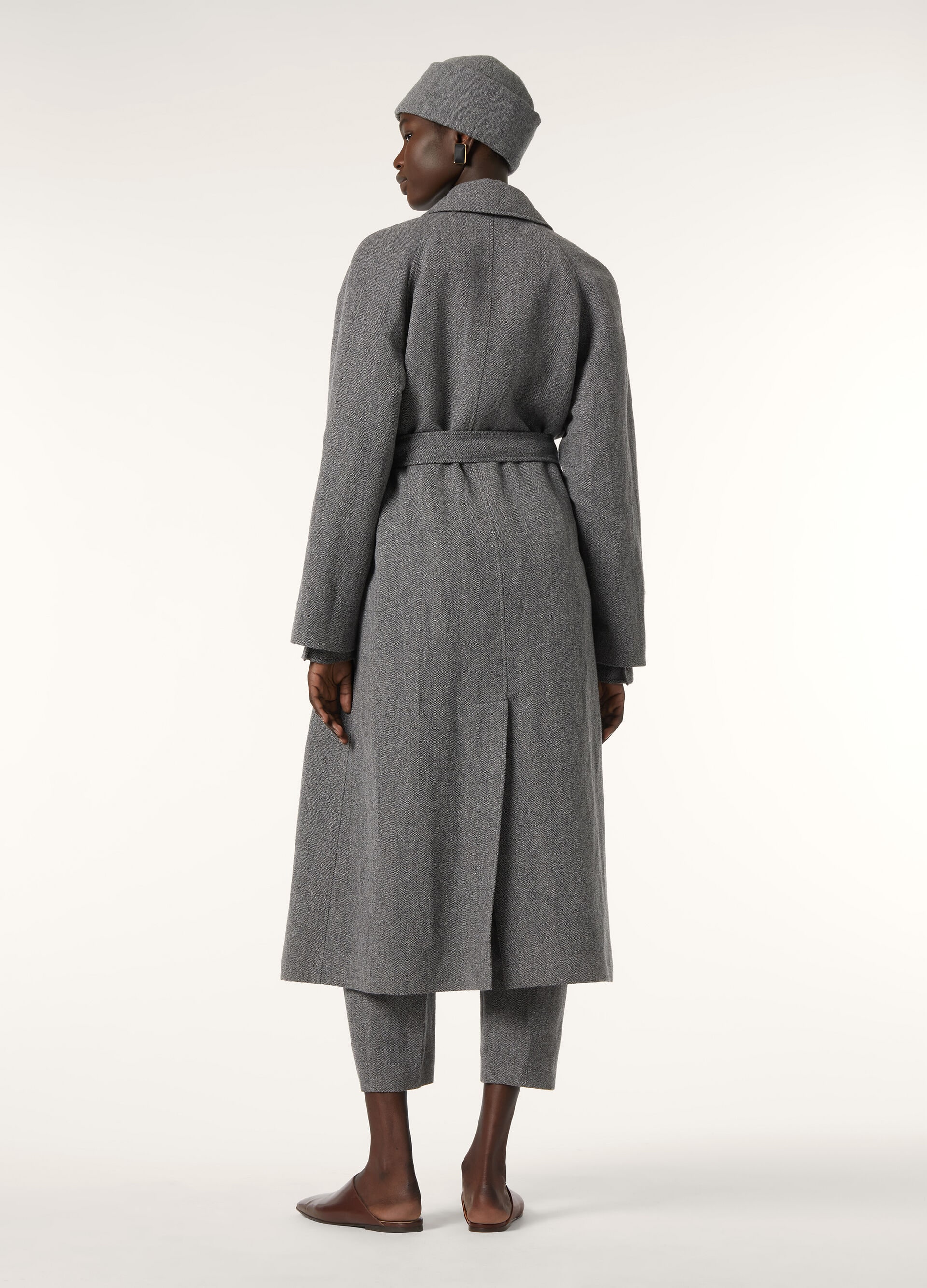 FOSTER DB COAT LINEN WISH CASH RAIN A.F.