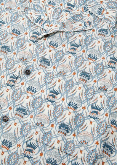 FEDERICO SS SHIRT CARDO VENEZIANO LINEN