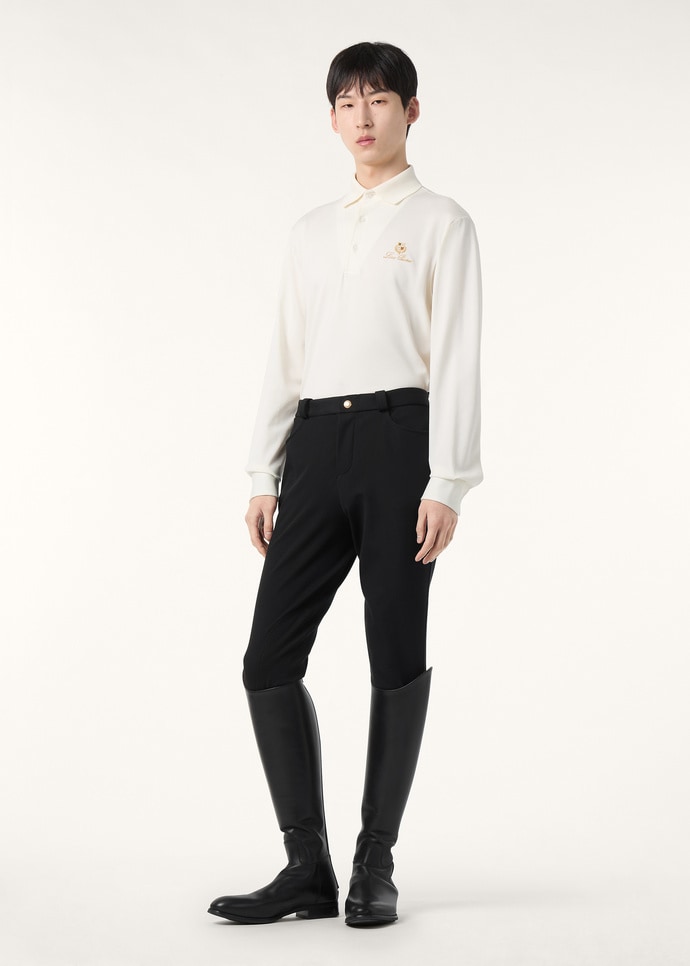 AZEGLIO LS POLO COMFORT PIQUE COTTON_FAP8890_1000_1