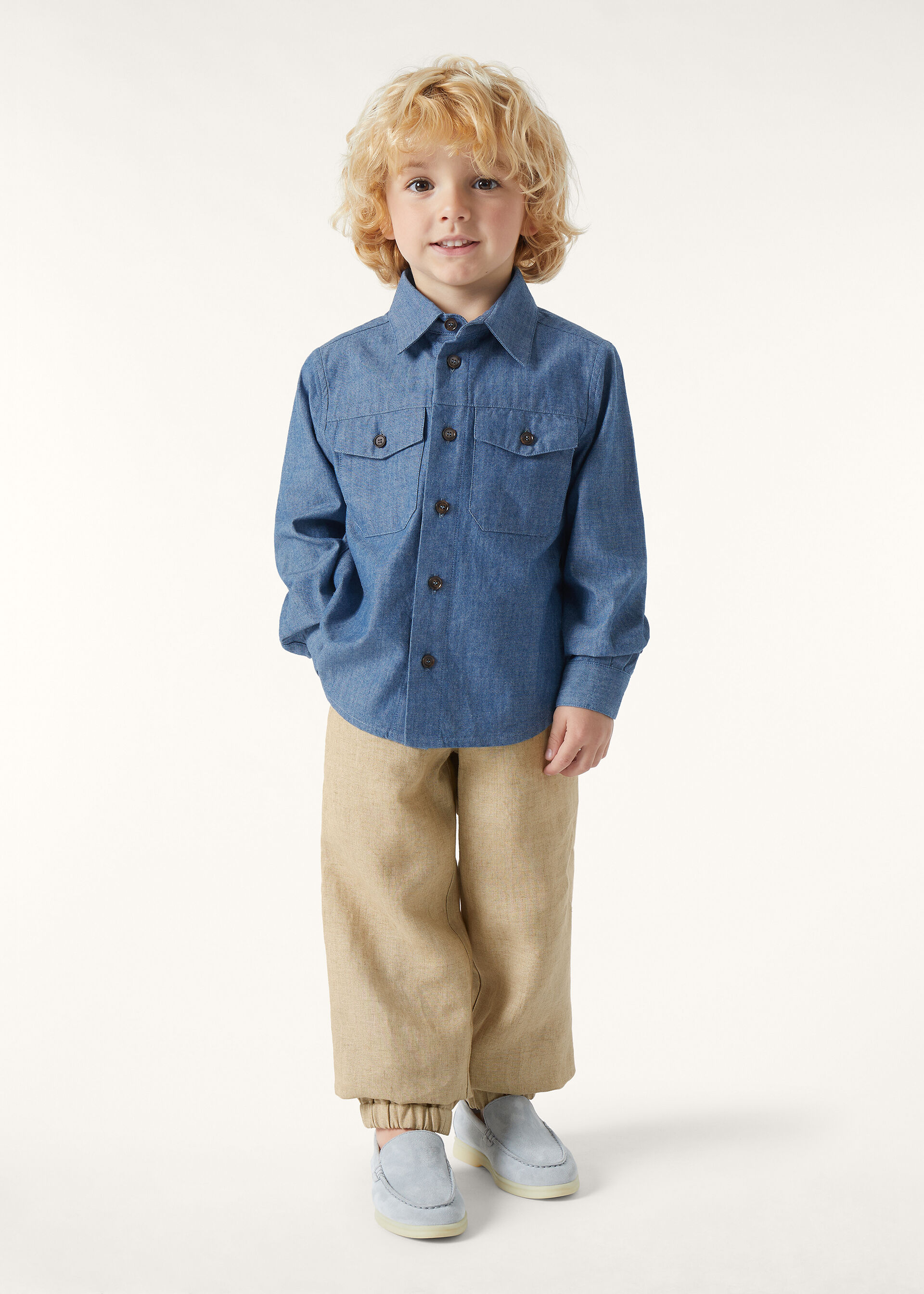 BILL SHIRT OKAYAMA CHAMBRAY