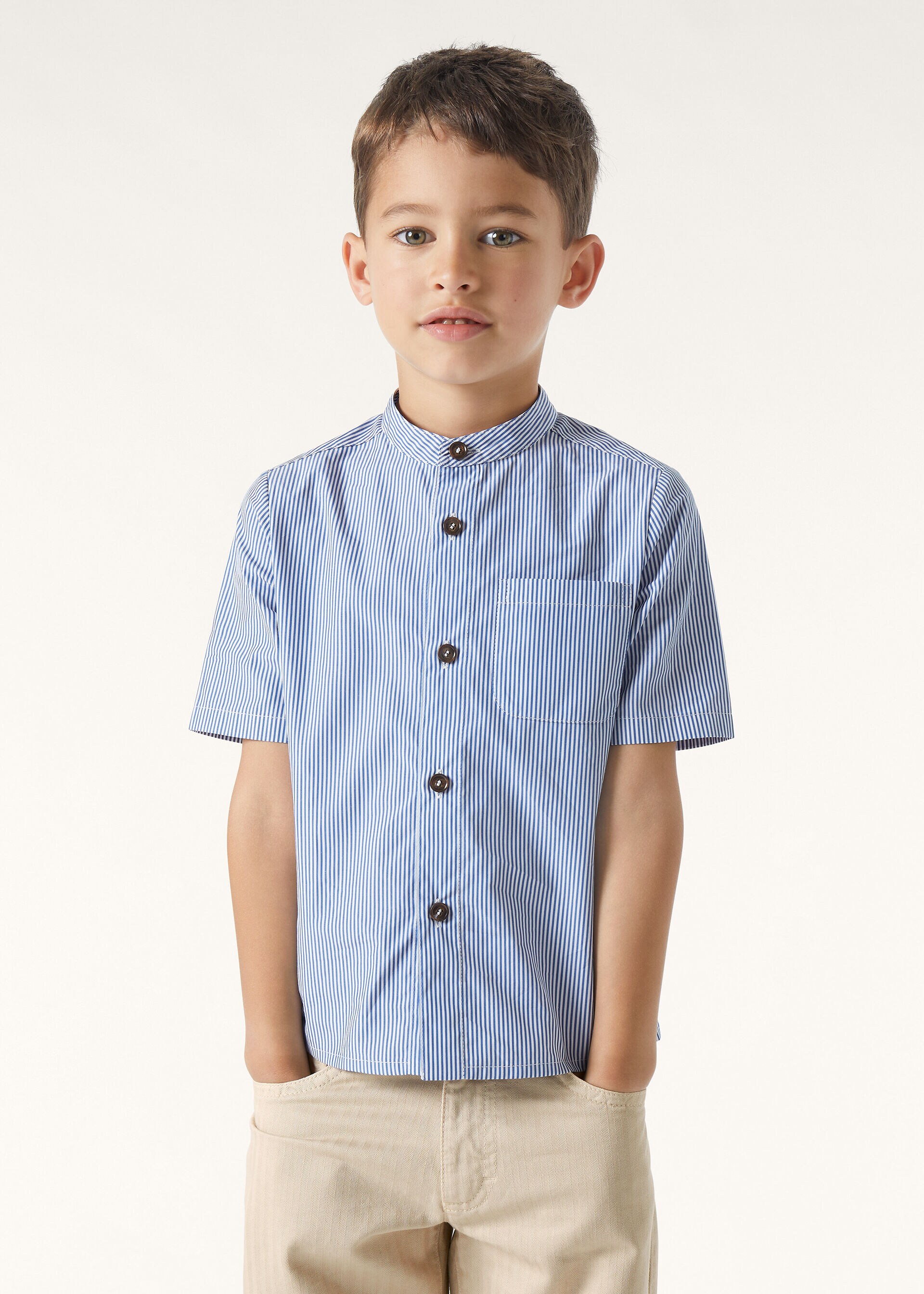 HENRI SHIRT MULTISTRIPES COTTON