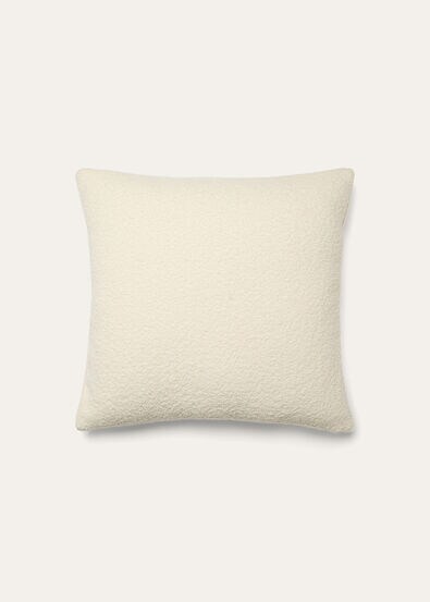CUSHION DIAMOND WISH WOOL BOUCLE