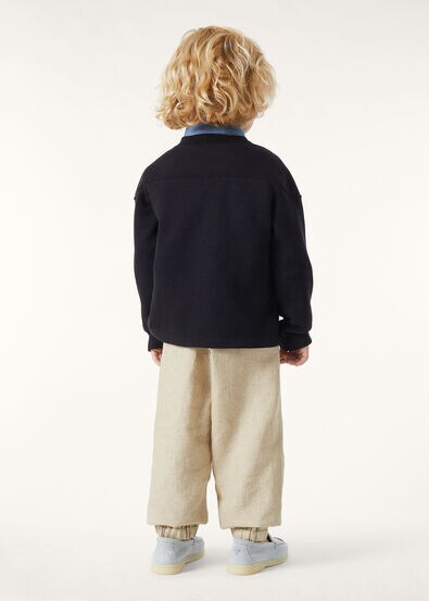 VIERA KID CREWNECK SWEATER JERSEY LUXURY FLEECE