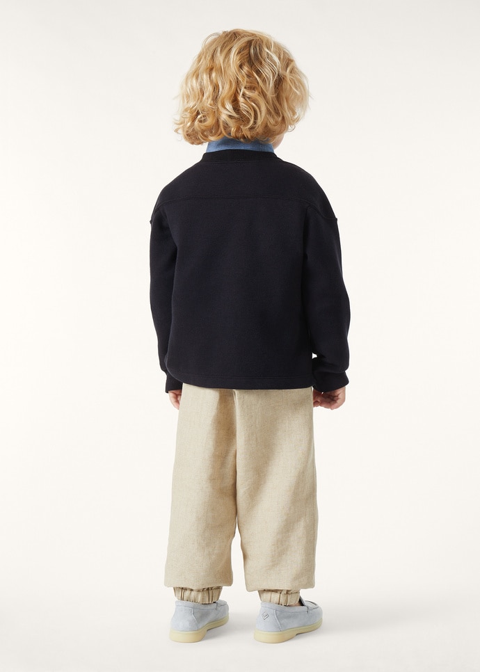 VIERA KID CREWNECK SWEATER JERSEY LUXURY FLEECE_FAP9169_W000_3
