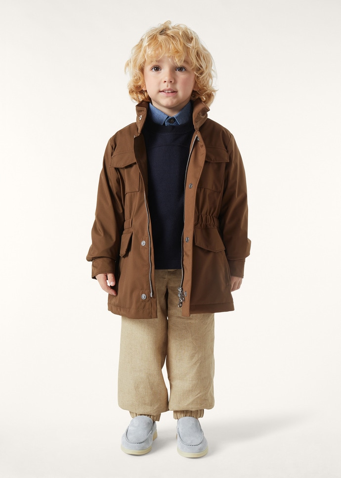 TRAVELLER KID FIELD JACKET WINDMATE STRETCH STORM_FAP9737_E251_2