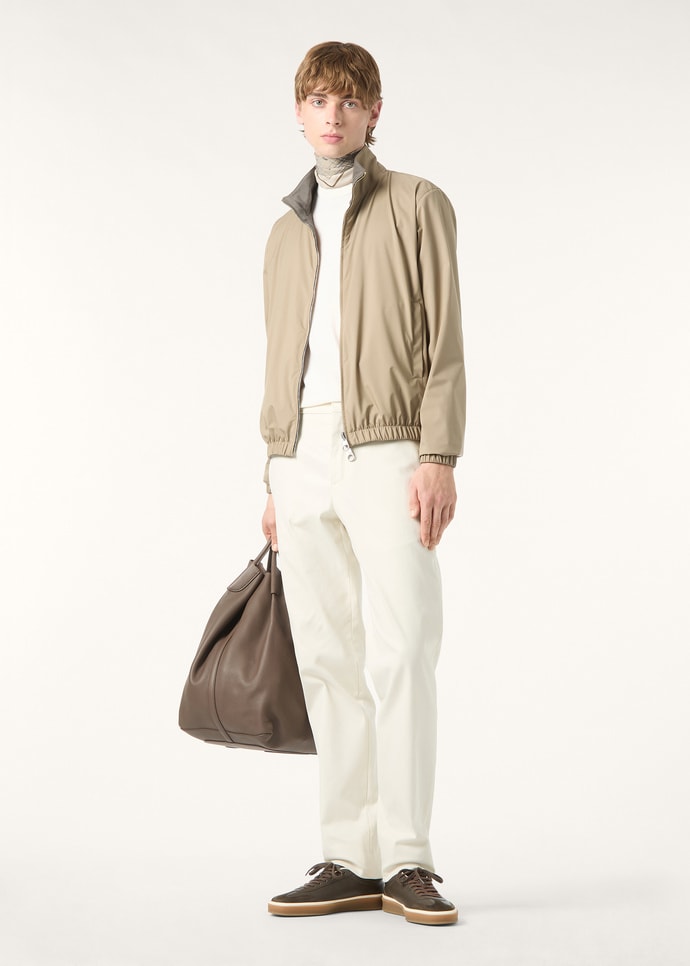 LORO PIANA BOMBER WINDMATE STRETCH STORM_FAP9753_B39K_1