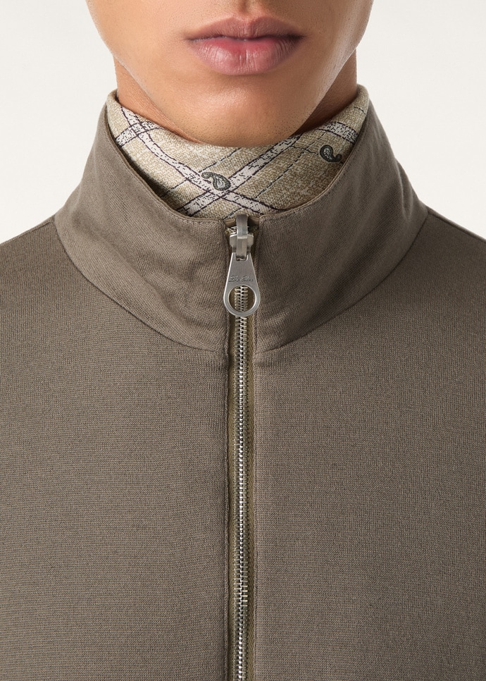LORO PIANA BOMBER WINDMATE STRETCH STORM_FAP9753_B5KI_2