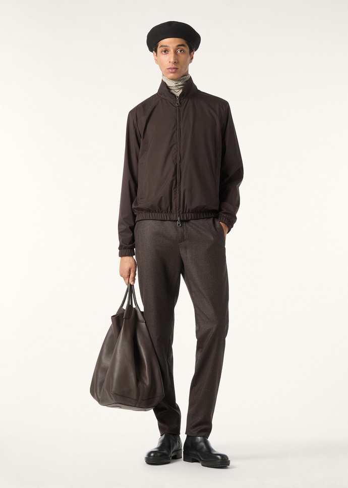 LORO PIANA BOMBER WINDMATE STRETCH STORM_FAP9753_B5KJ_1
