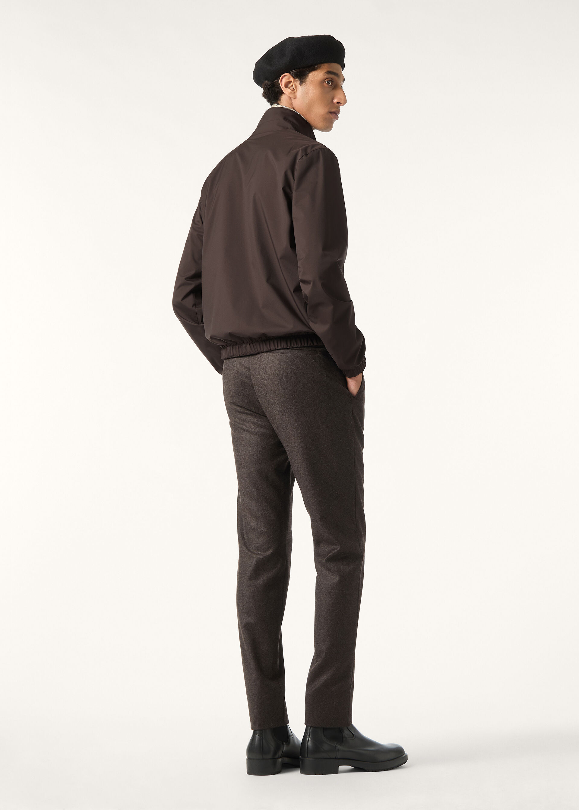 LORO PIANA BOMBER WINDMATE STRETCH STORM