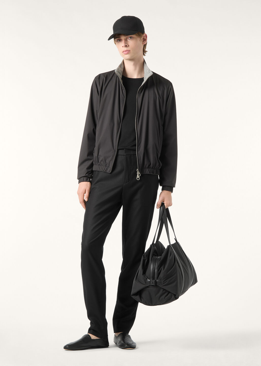 LORO PIANA BOMBER WINDMATE STRETCH STORM