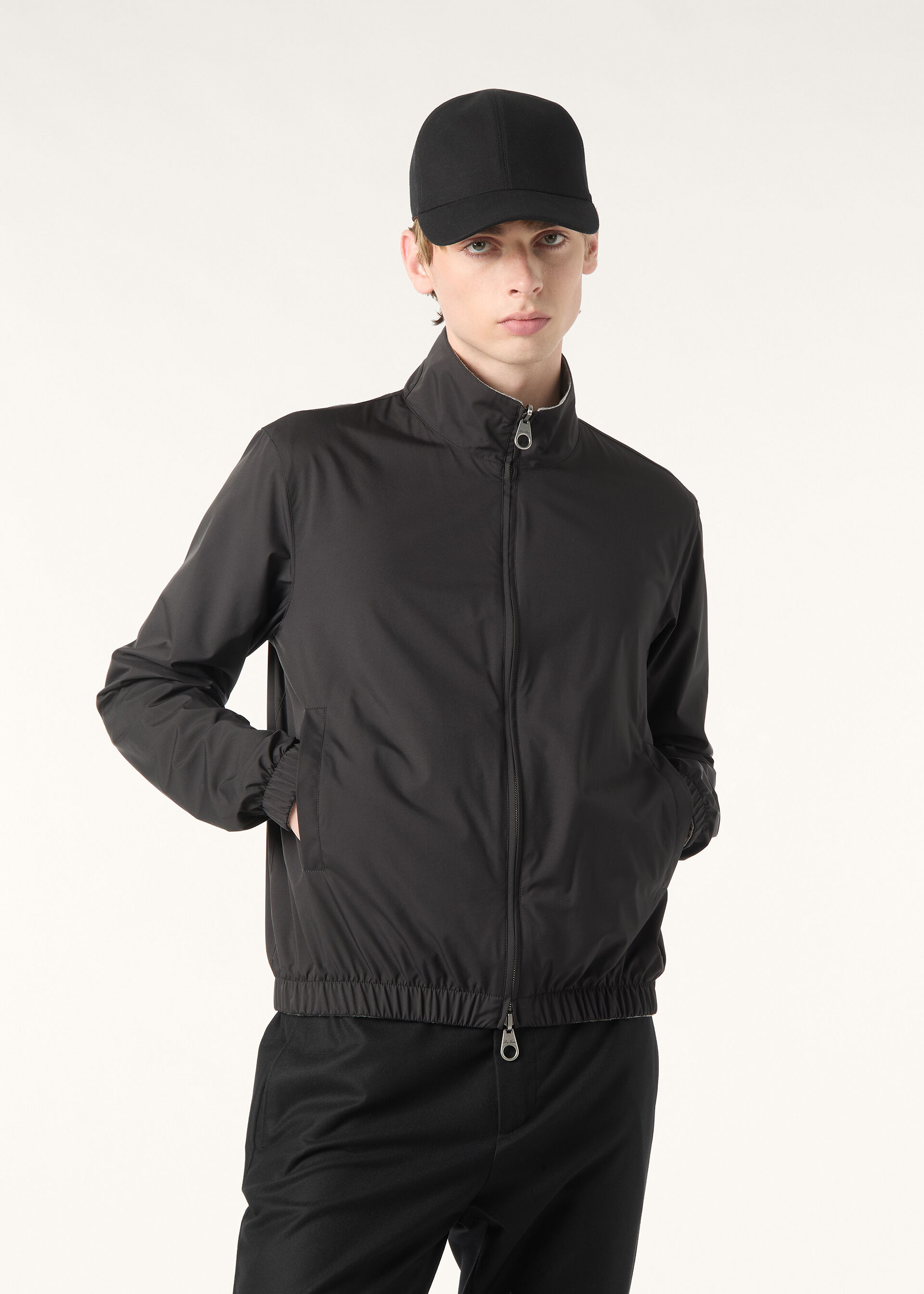 LORO PIANA BOMBER WINDMATE STRETCH STORM