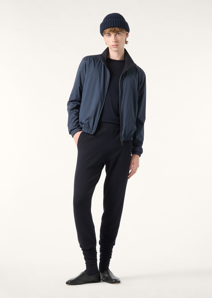 LORO PIANA BOMBER WINDMATE STRETCH STORM_FAP9753_W000_1