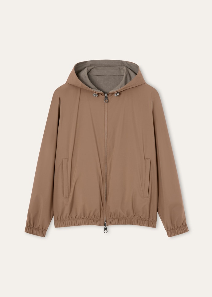 LORO PIANA HOODED BOMBER WINDMATE STRETCH STORM_FAP9755_H0UY_1