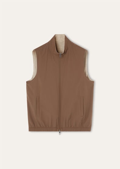 LORO PIANA VEST WINDWISH STRETCH STORM