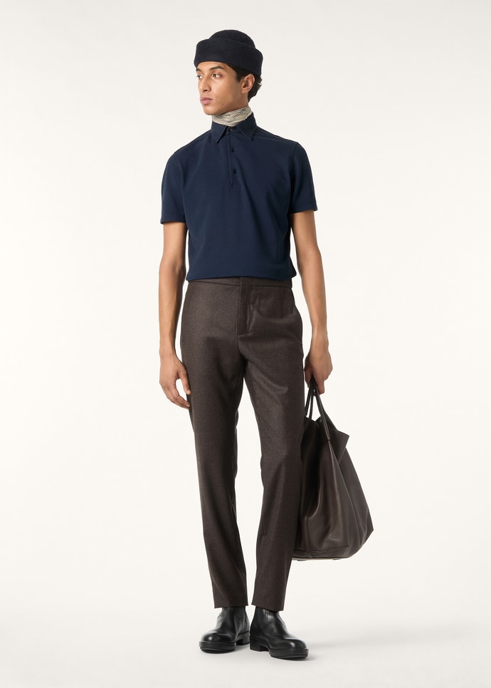 BRENNA POLO PIQUE' DYED_FAP9959_W000_1