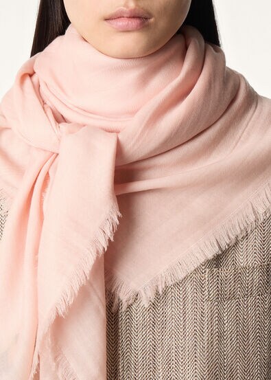 CREST JACQUARD SHAWL 120 CASH