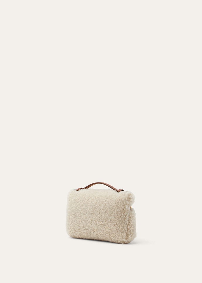 EXTRA POCKET MINI POUCH CASHFUR/ROUNDED LTH_FAQ0356_B4N1_NR_4