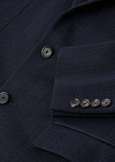 INTERNATIONAL NOTCH SB SUIT PINSTRIPES WOOL