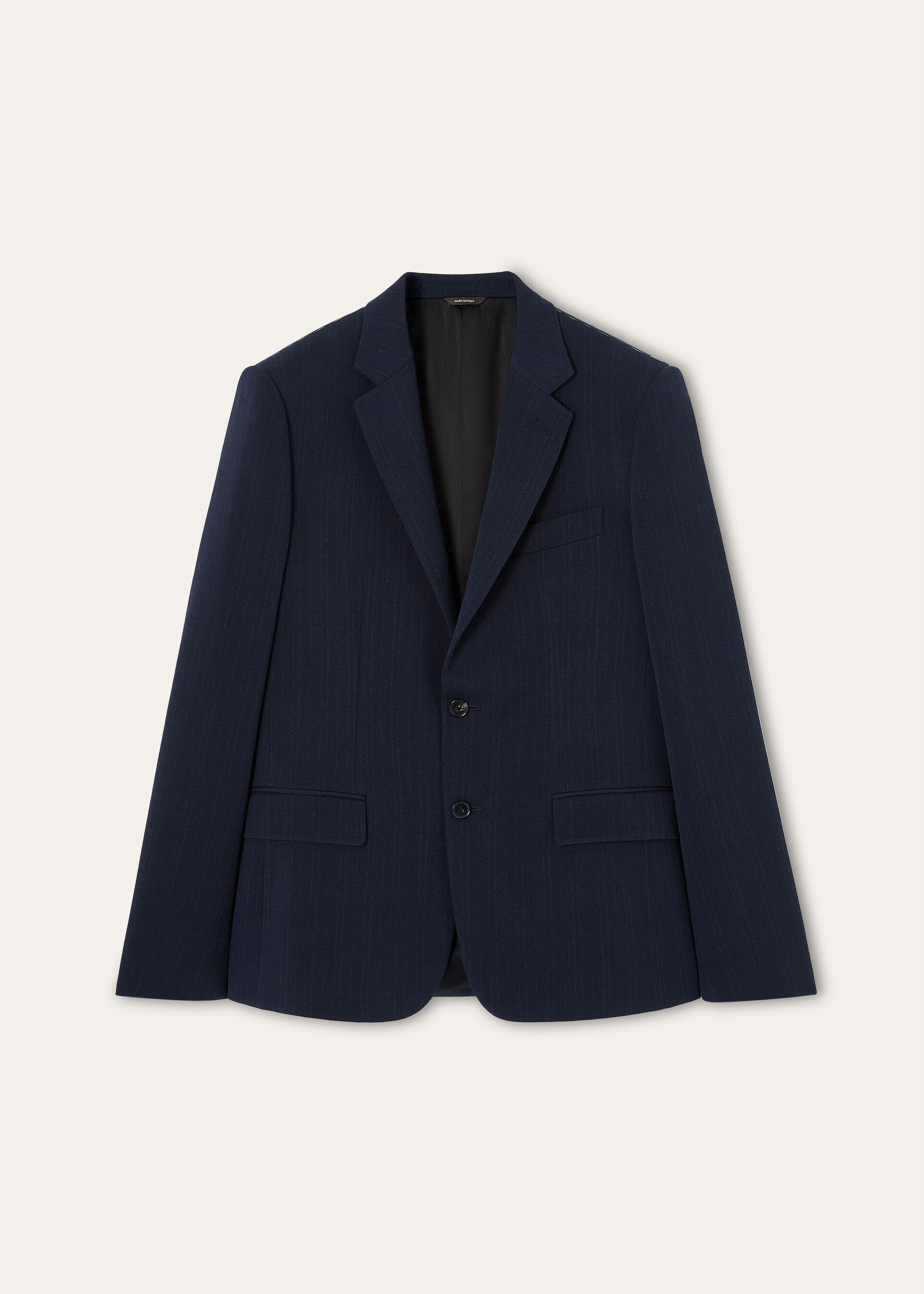 INTERNATIONAL NOTCH SB SUIT PINSTRIPES WOOL