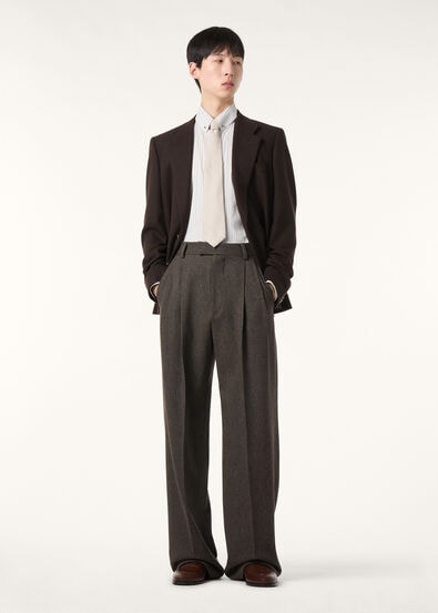 ELIA PENNY BAR COLLAR SHIRT COTT SILK PEARL STR