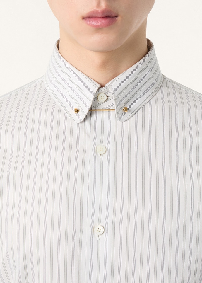 ELIA PENNY BAR COLLAR SHIRT COTT SILK PEARL STR_FAQ0368_F7DI_2