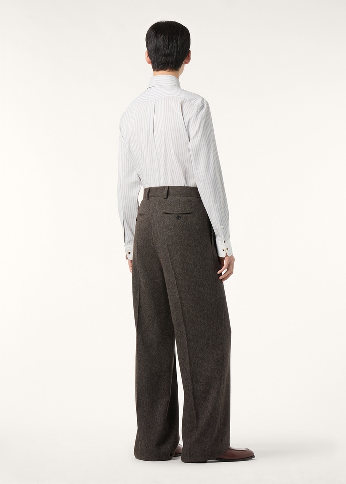 ELIA PENNY BAR COLLAR SHIRT COTT SILK PEARL STR_FAQ0368_F7DI_4