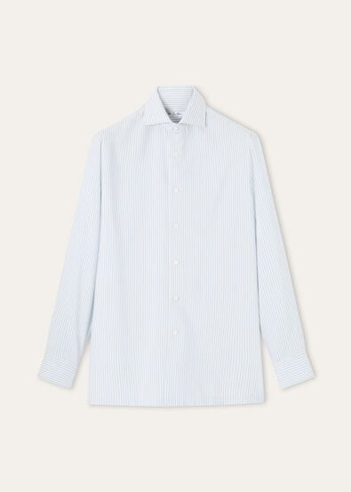 FILIPPO CUTAWAY SHIRT SILK COTTON TWILL