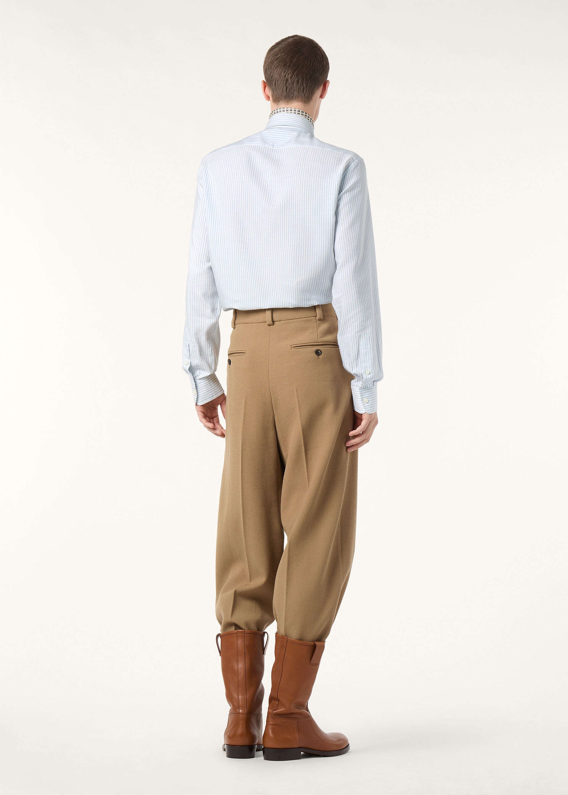 FILIPPO CUTAWAY SHIRT SILK COTTON TWILL