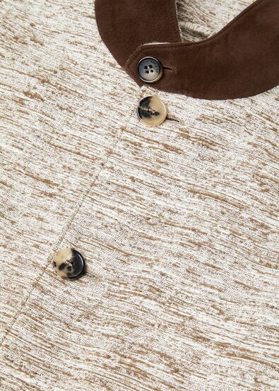 ROADSTER MINI JACKET BRUSHED COTTON JACQUARD