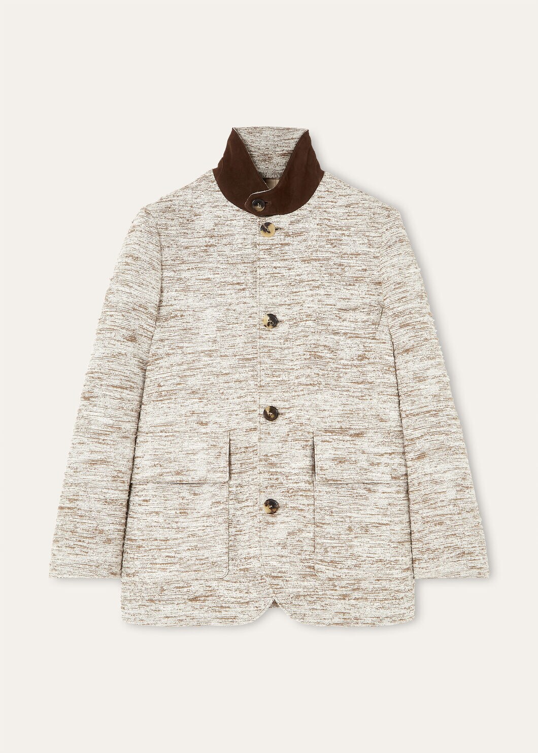 ROADSTER MINI JACKET BRUSHED COTTON JACQUARD