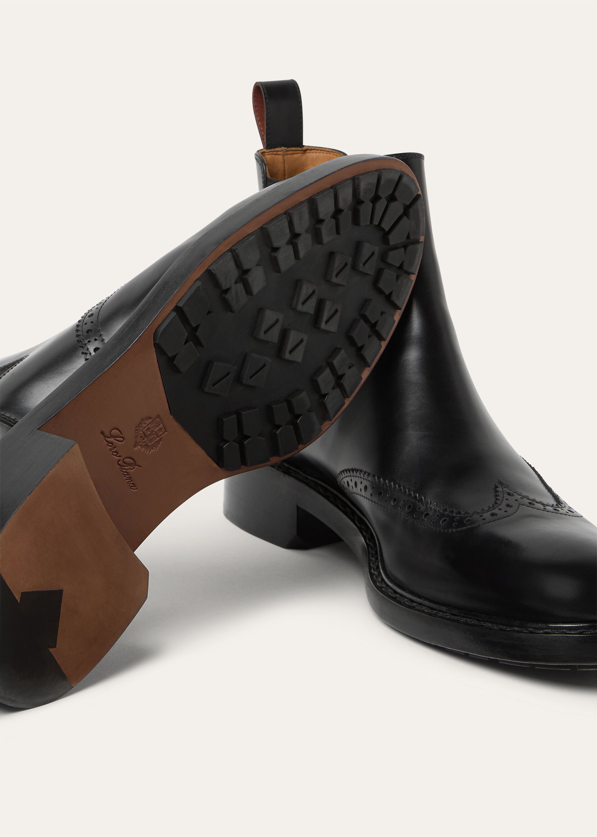 OLIVER WALK CHELSEA BOOT BROGUE ENGLISH LEATHER