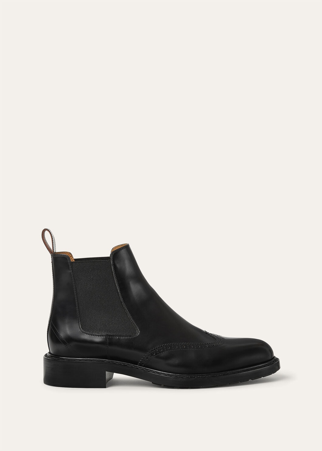 OLIVER WALK CHELSEA BOOT BROGUE ENGLISH LEATHER