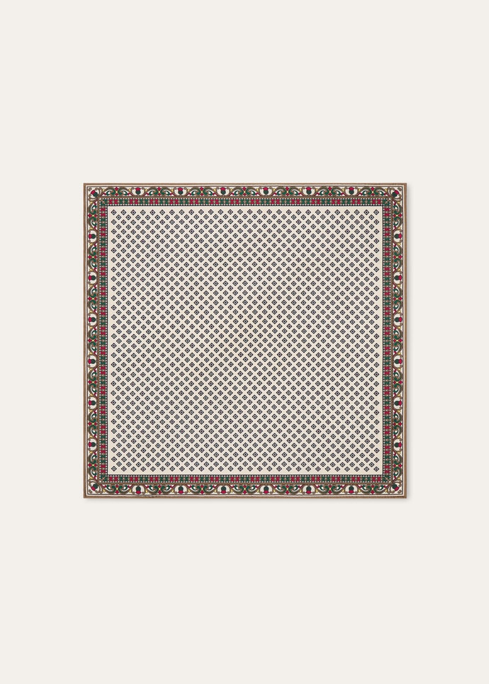LORO PIANA CHACO BORDER FOULARD 41 SILK TWILL_FAQ0634_T1S7_NR_2