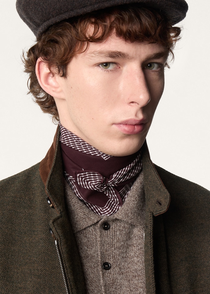 LORO PIANA PARANA' FOULARD  60 COTTON VOILE_FAQ0635_T1S0_NR_1