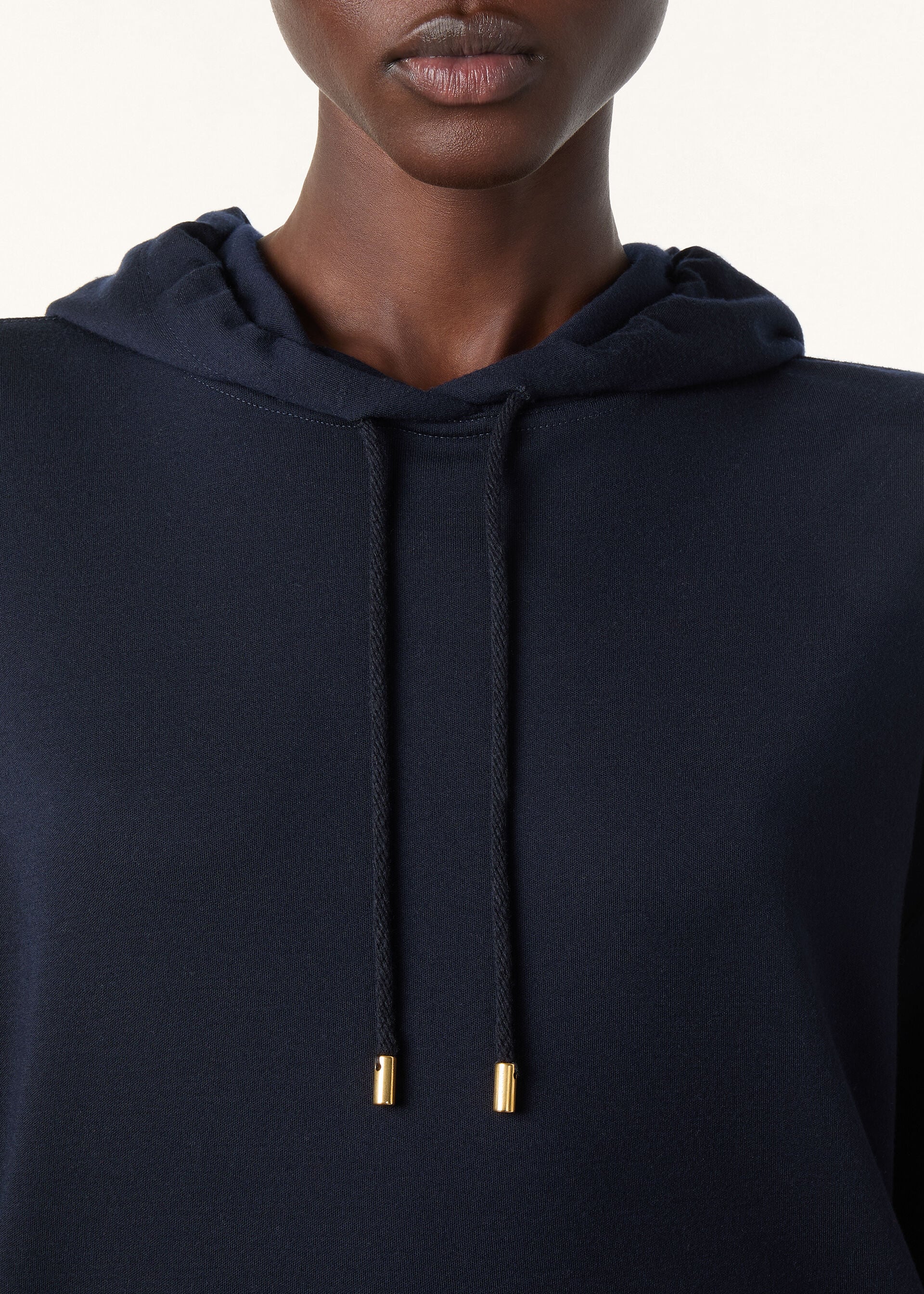 LEVEN HOODIE INTERLOCK WOOL 200'S