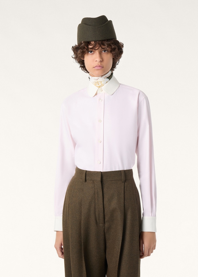 THEA PENNY COLLAR SHIRT OXFORD COTTON_FAQ0671_30FP_3