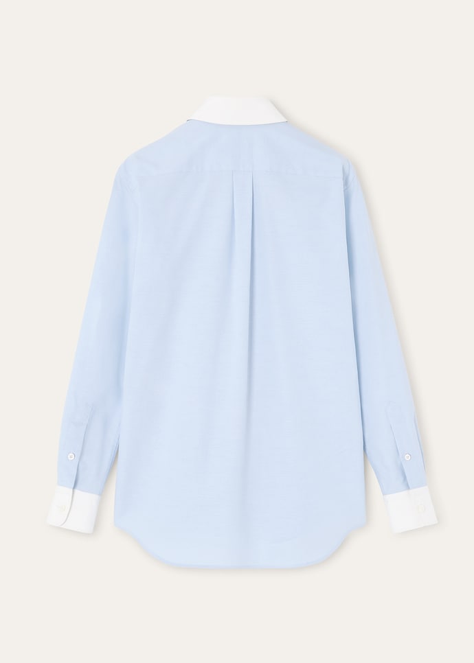 THEA PENNY COLLAR SHIRT OXFORD COTTON_FAQ0671_60I0_6