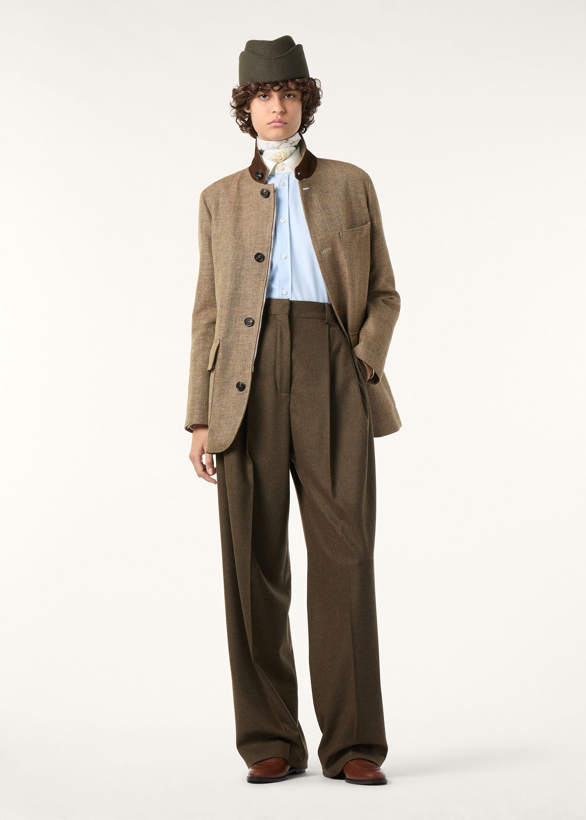 THEA PENNY COLLAR SHIRT OXFORD COTTON