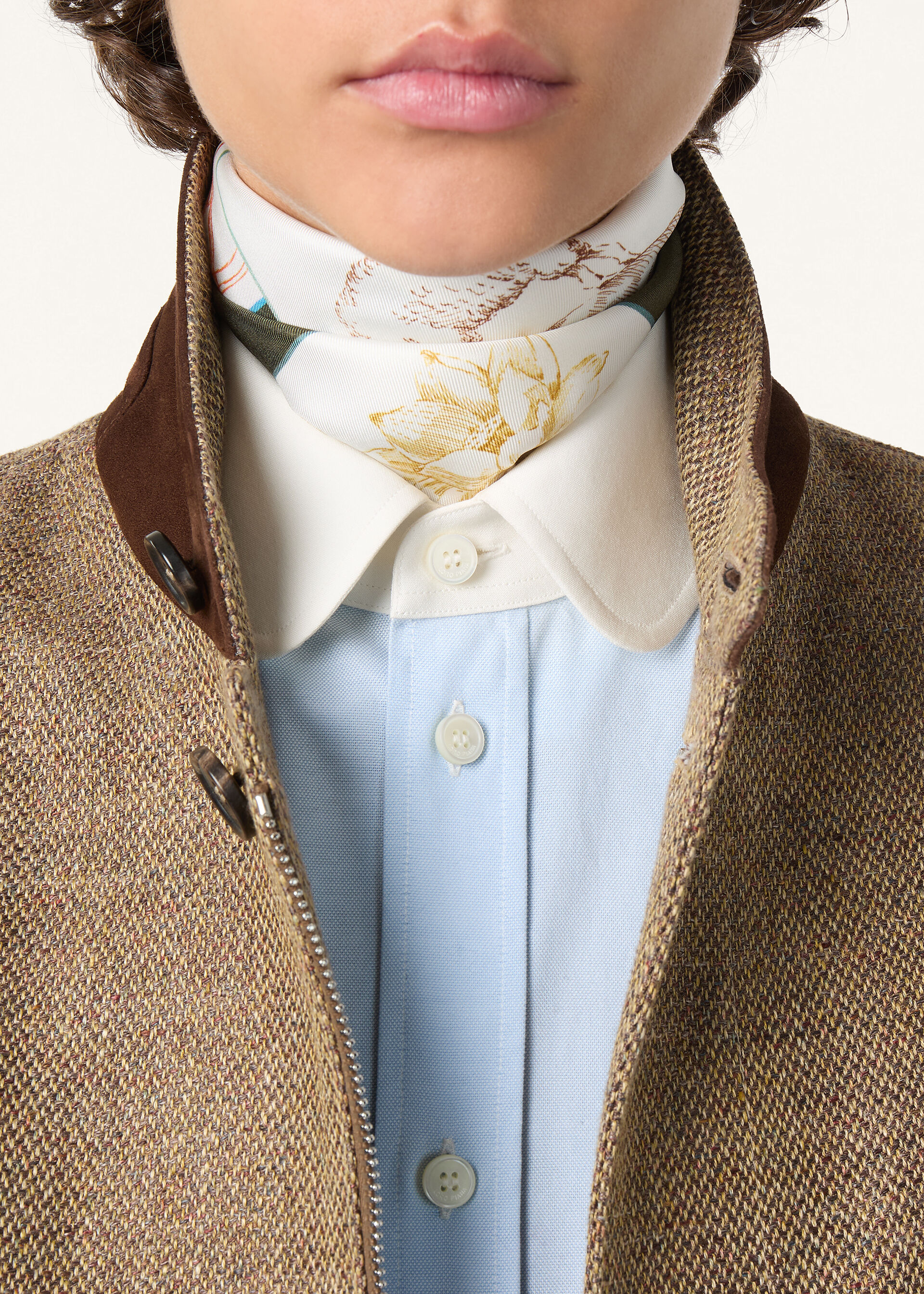 THEA PENNY COLLAR SHIRT OXFORD COTTON