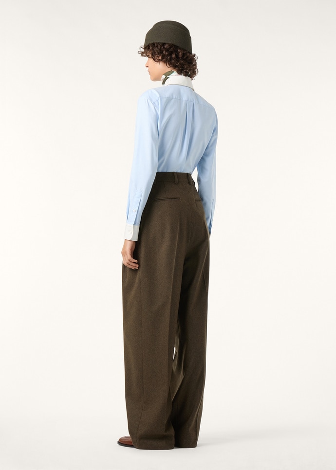 THEA PENNY COLLAR SHIRT OXFORD COTTON_FAQ0671_60I0_4