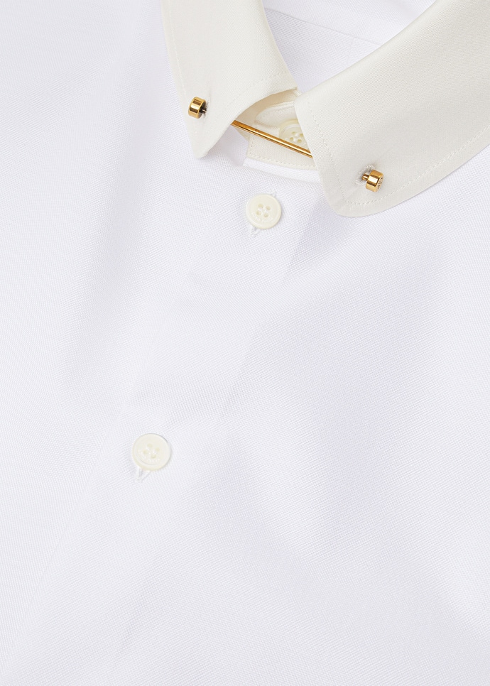 THEA PENNY BAR COLLAR SHIRT OXFORD COTTON_FAQ0674_1005_3