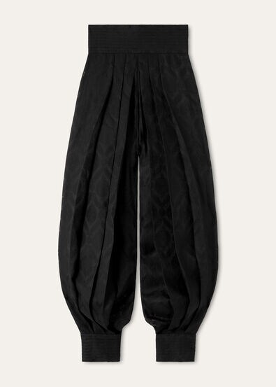 THEODORE TROUSERS GARZA JACQUARD SILK