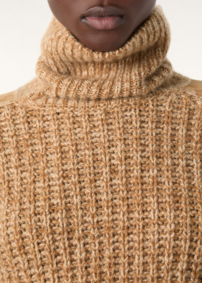 MOUNTAIN MAPLE TURTLENECK SWEATER CASH SUEDE GG 3_FAQ0689_J2AH_2