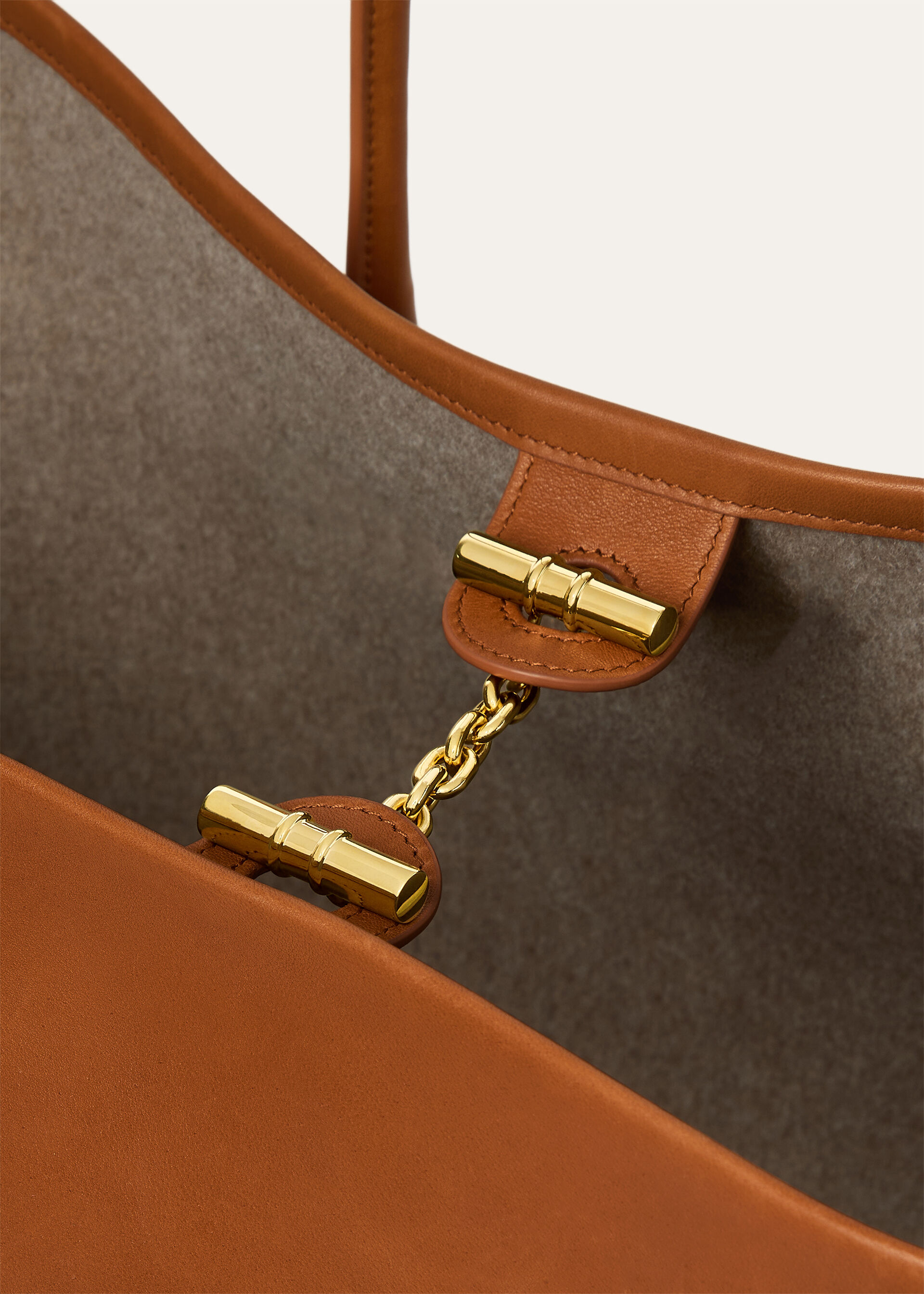 GHIERA SHOPPER LARGE VELVET CALF