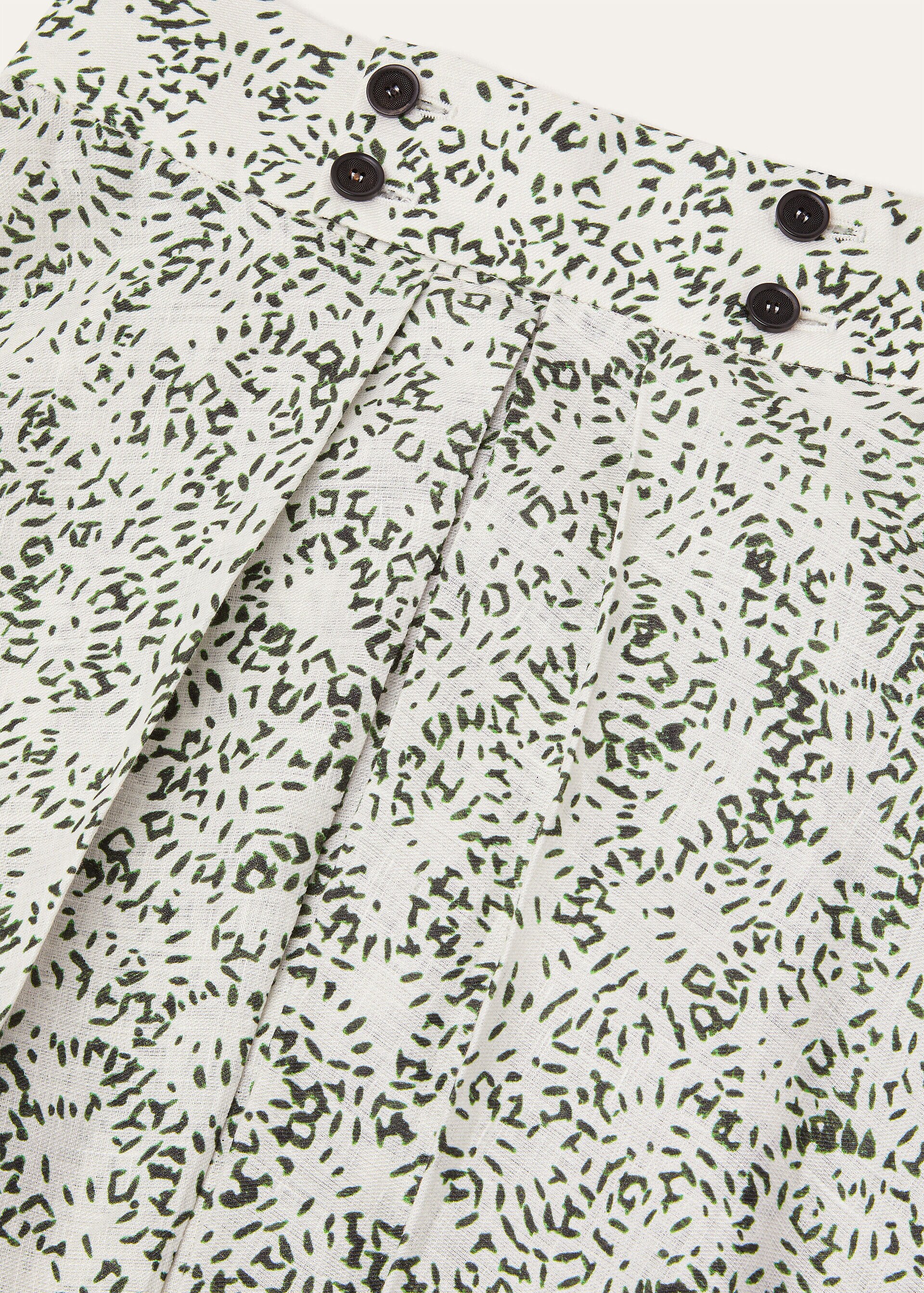 PETRA SHORT SKIRT PIOT FIREWORKS LINEN