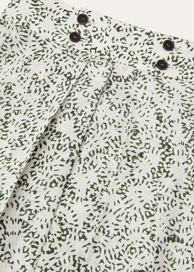 PETRA SHORT SKIRT PIOT FIREWORKS LINEN