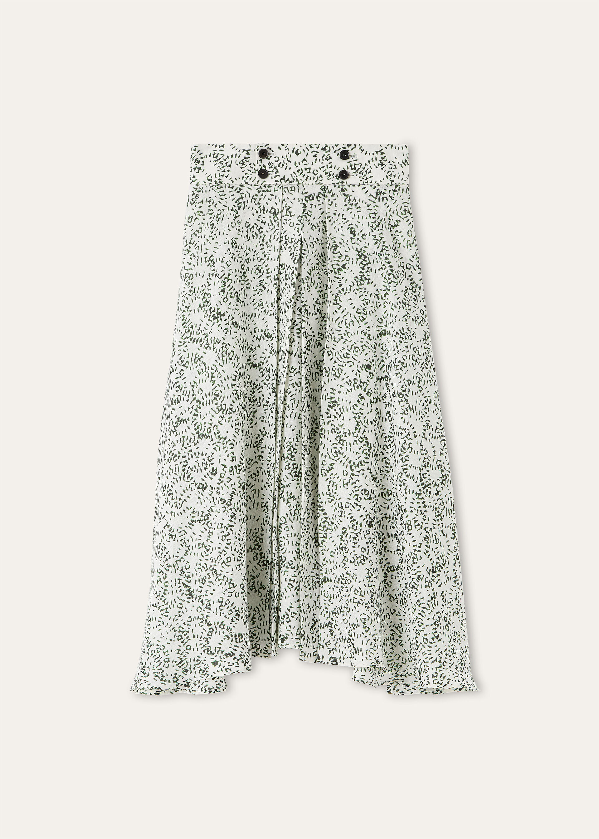 PETRA SHORT SKIRT PIOT FIREWORKS LINEN