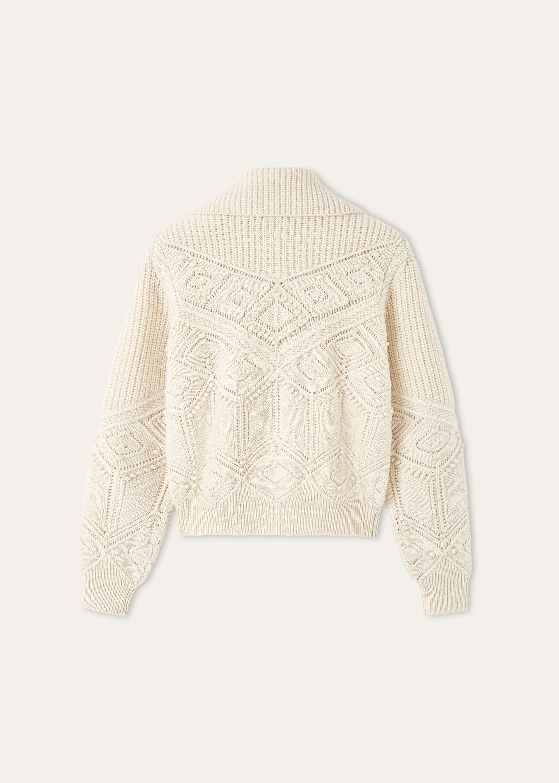 LA PLAGNE BOMBER SWEATER CASH GG 5