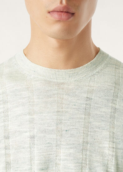 MAYREAU SS CREWNECK SWEATER LINEN SILK GG 14